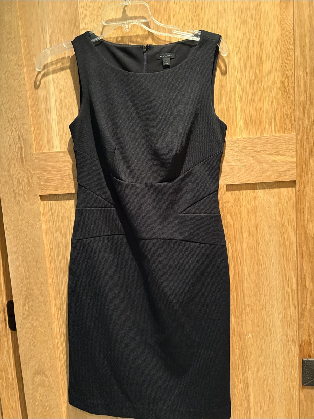 Ann Taylor Classic Black Sheath Dress – Women